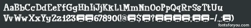 PrintoutDemo Font – White Fonts