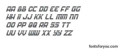 Soldierlasercondital Font