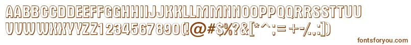 AAlternatitul3D Font – Brown Fonts