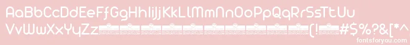 AristaProRegularTrial Font – White Fonts on Pink Background