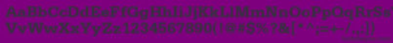 More about SerifastdBold Font SerifastdBold Font – Black Fonts on Purple Background