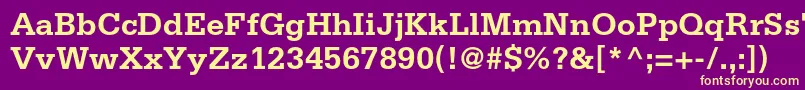 Lisätietoja SerifastdBold-fontista SerifastdBold-fontti – keltaiset fontit violetilla taustalla