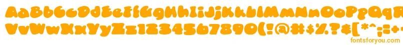 Подробнее о шрифте DuncecapbbReg Шрифт DuncecapbbReg – оранжевые шрифты на белом фоне
