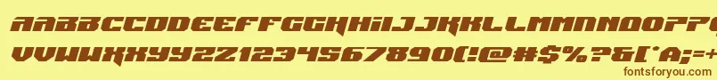 More about Jumpersexpandital Font Jumpersexpandital Font – Brown Fonts on Yellow Background