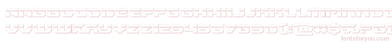 Annapolisbullet-Schriftart – Rosa Schriften