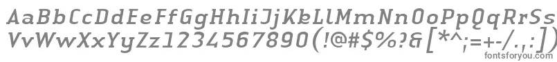 LinotypeAuthenticSerifItalic Font – Gray Fonts
