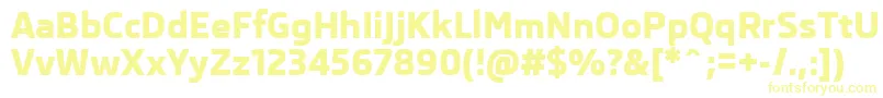 SkodaProExtrabold Font – Yellow Fonts