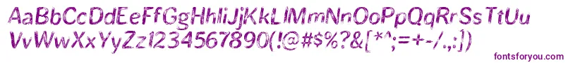 BristlesRegular Font – Purple Fonts