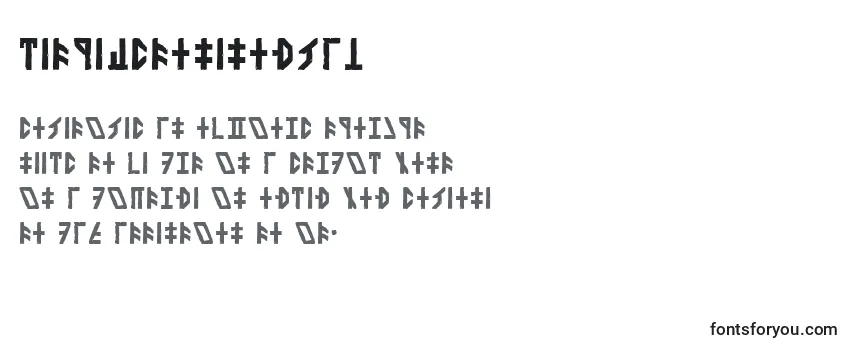 Обзор шрифта DethekStoneNormal