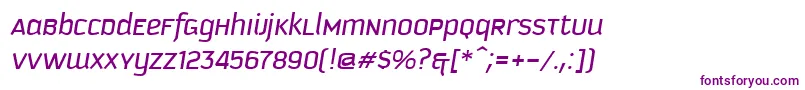 KautivaUniItalic Font – Purple Fonts