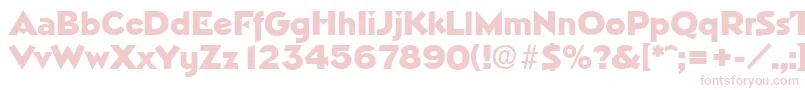 NapoliExtrabold Font – Pink Fonts