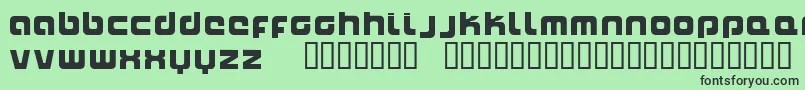 Naxalite Font – Black Fonts on Green Background