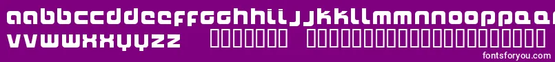 Naxalite Font – White Fonts on Purple Background