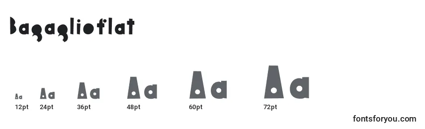 Bagaglioflat Font Sizes