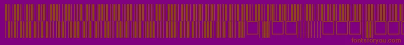 fuente C39p24dltt – Fuentes Marrones Sobre Fondo Morado