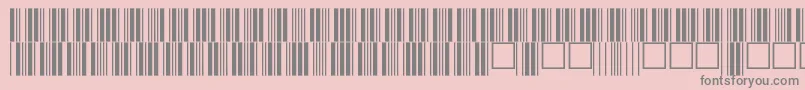 C39p24dltt Font – Gray Fonts on Pink Background