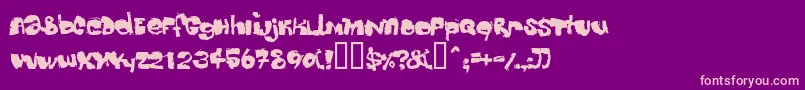 Подробнее о шрифте Dippex ffy Шрифт Dippex ffy – розовые шрифты на фиолетовом фоне