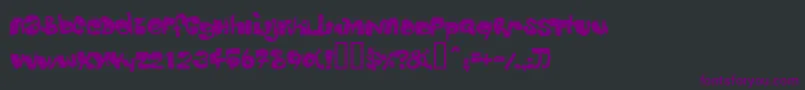 Подробнее о шрифте Dippex ffy Шрифт Dippex ffy – фиолетовые шрифты на чёрном фоне