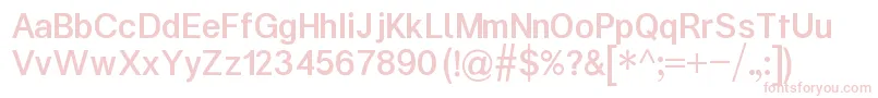 KalypsaMedium-Schriftart – Rosa Schriften