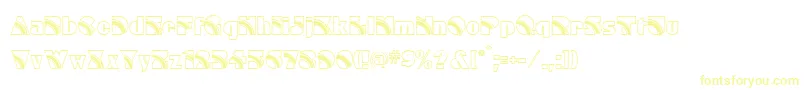 Rainbow Font – Yellow Fonts