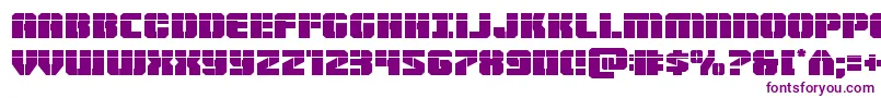 Warpthrusterlaser Font – Purple Fonts