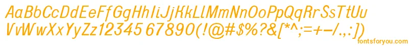 D431Italic Font – Orange Fonts