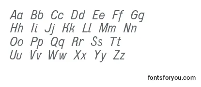 D431Italic Font