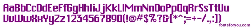 TrakksskRegular Font – Purple Fonts