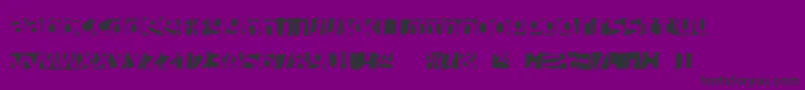 NewFacebook Font – Black Fonts on Purple Background