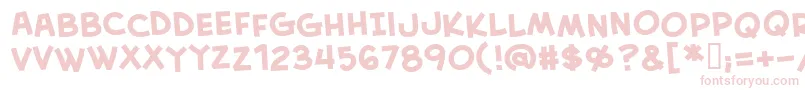 More about Creabbb Font Creabbb Font – Pink Fonts on White Background