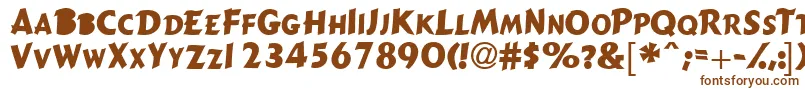 Gizmoscapsssk Font – Brown Fonts