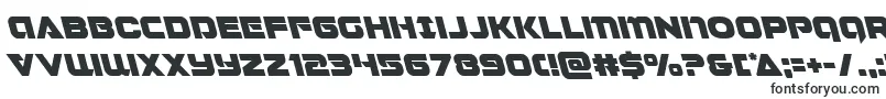 Шрифт Jeebraleft – эродированные шрифты