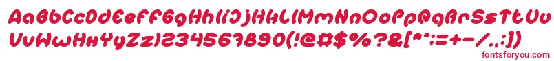 EarthHeartItalic Font – Red Fonts