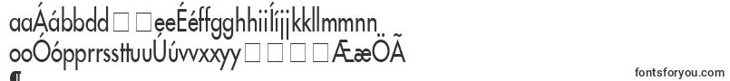 Fonte FusiCondensedNormal – fontes islandesas