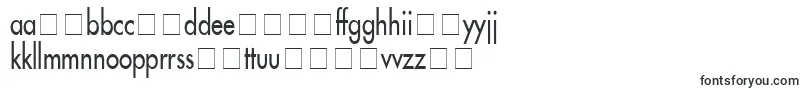 Czcionka FusiCondensedNormal – litewskie czcionki