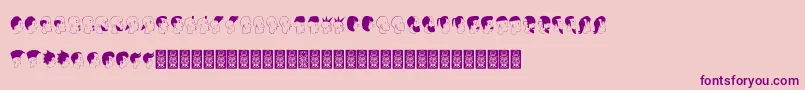 More about Profilsdcoxy Font Profilsdcoxy Font – Purple Fonts on Pink Background