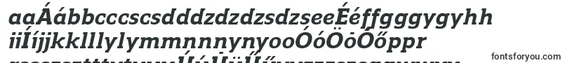 ReganslabExtrabolditalic-fontti – unkarilaiset fontit