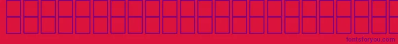 AlMujahedFree2 Font – Purple Fonts on Red Background