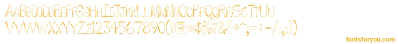 フォントWhipFont – オレンジのフォント