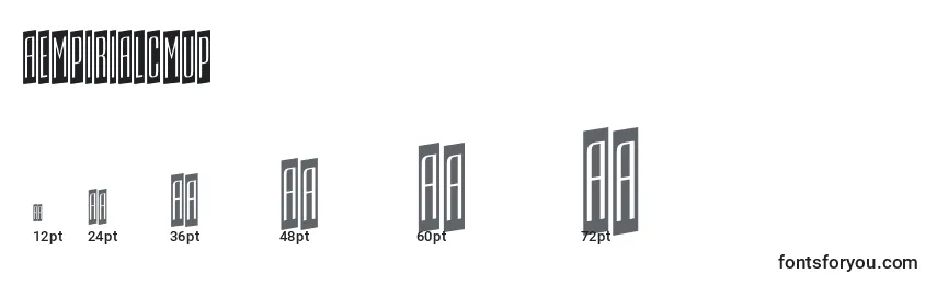 AEmpirialcmup Font Sizes