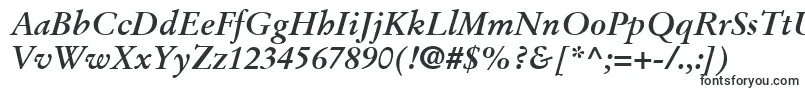 StempelGaramondLtBoldItalic-Schriftart – Schriftarten, die mit S beginnen