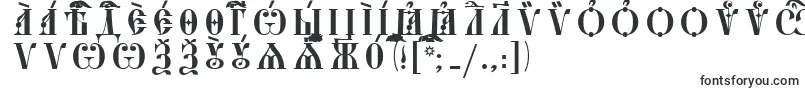 StarouspenskayaCapsUcsSpacedout-Schriftart – Schriftarten, die mit S beginnen