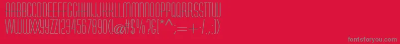 SanasoftAstaire.Kz Font – Gray Fonts on Red Background