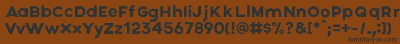 More about Axis Font Axis Font – Black Fonts on Brown Background