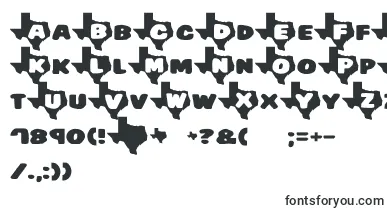  Texas7 font