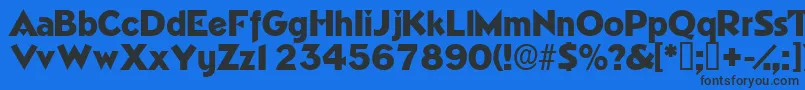 Подробнее о шрифте Tricornedisplayssk Шрифт Tricornedisplayssk – чёрные шрифты на синем фоне