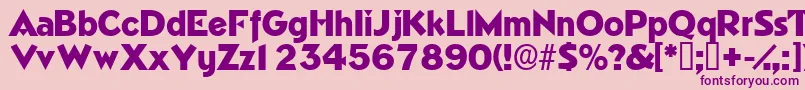 Подробнее о шрифте Tricornedisplayssk Шрифт Tricornedisplayssk – фиолетовые шрифты на розовом фоне