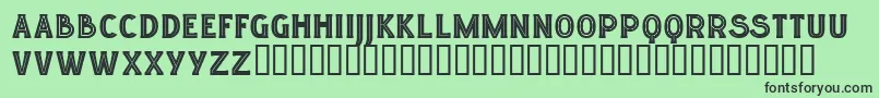 Lgfelucidartitularesreg Font – Black Fonts on Green Background