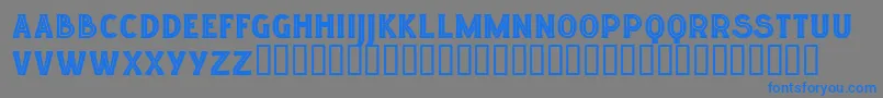 Lgfelucidartitularesreg Font – Blue Fonts on Gray Background