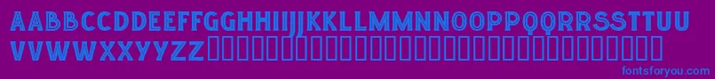 Lgfelucidartitularesreg Font – Blue Fonts on Purple Background